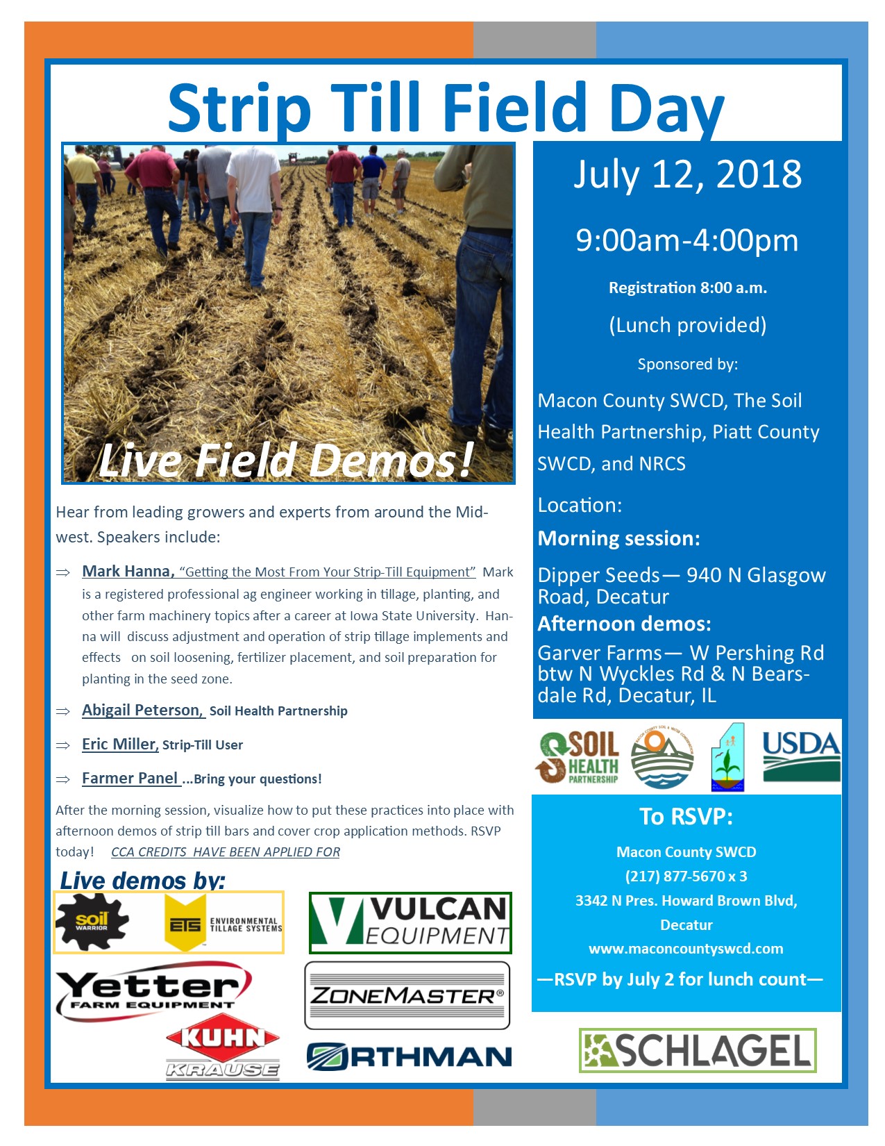 2018 Strip Till Field Day